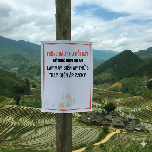 Thông báo thu hồi đất thực hiện Dự án “Lắp máy biến áp thứ 3 Trạm biến áp 220kV