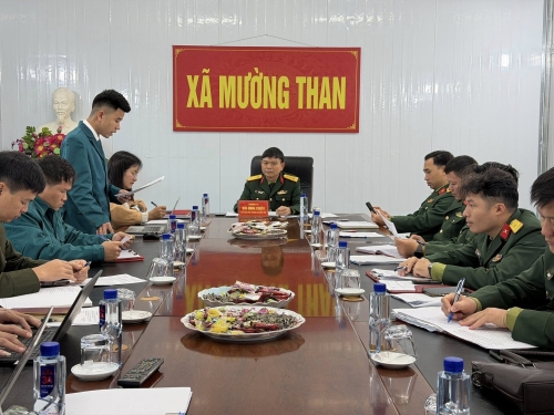 Bộ Chỉ huy Quân sự tỉnh Lai Châu kiểm tra công tác tuyển quân năm 2026 tại xã Mường Than