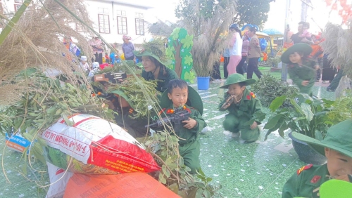 Ngày hội olympic vì sức khỏe trẻ thơ tại trường Mầm non Phúc Than