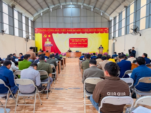 Kỳ họp thứ năm HĐND xã Mường Than khoá I, nhiệm kỳ 2021 - 2026