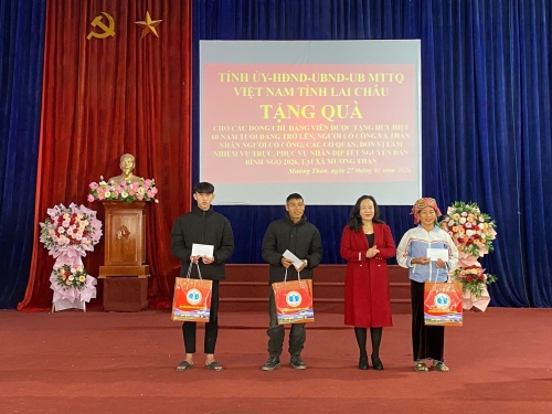 Tết yêu thương lan tỏa tại Mường Than