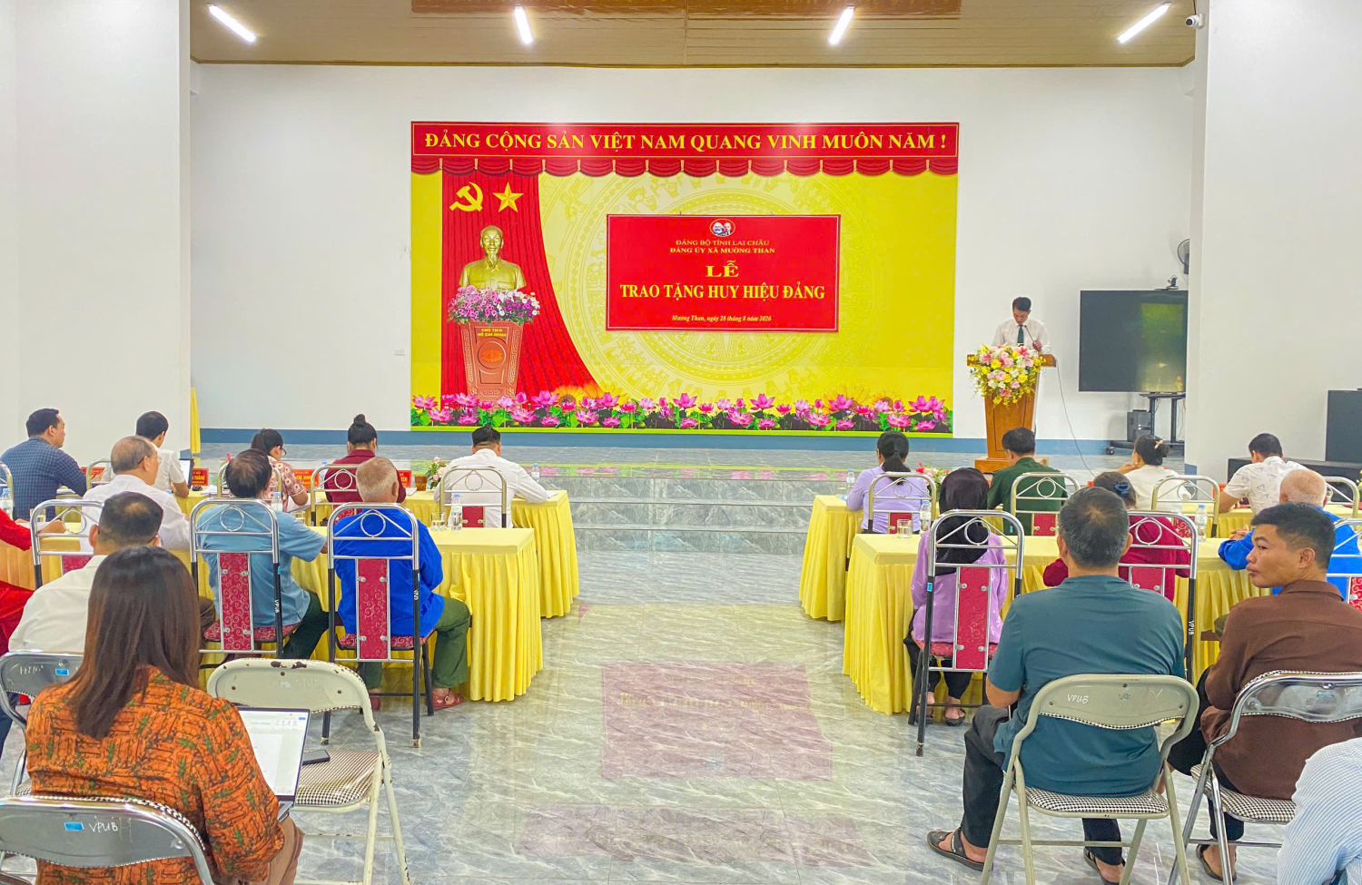 Quang cảnh buổi lễ
