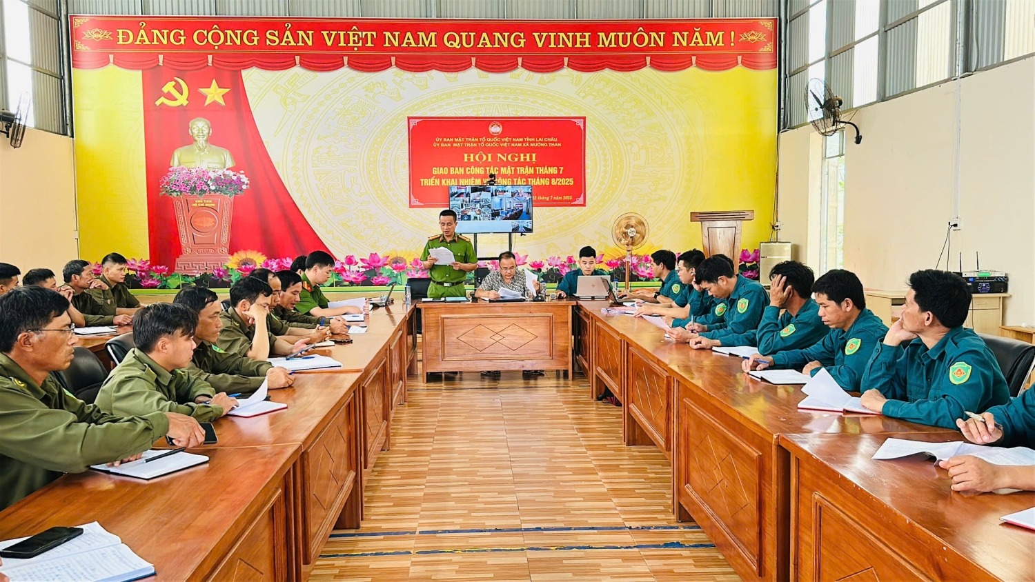 Mường Than tăng cường công tác phối hợp công an - quân sự, đảm bảo an ninh quốc gia và trật tự an toàn xã hội